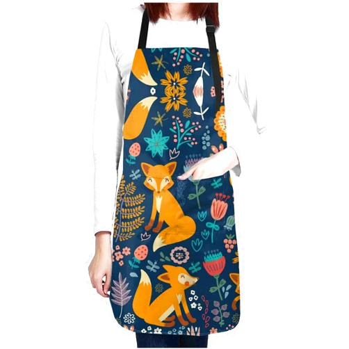 NVJUI JUFOPL Funny Apron for Men Women with 2 pockets, Cooking, Baking, Barbecue, Gardening, Chef Kitchen Cute Aprons