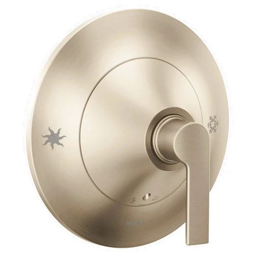 Moen TS2201BN Doux Posi-Temp Valve Trim Kit, Valve Required, Brushed Nickel
