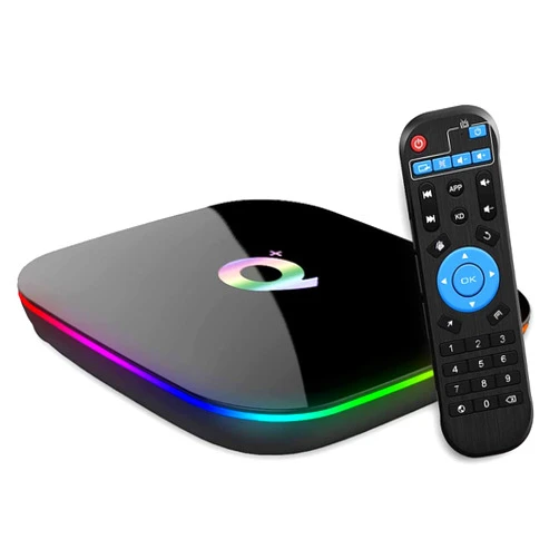 EVER EXPRESS Android 10.0 TV Box 4GB RAM 32GB ROM, Q Plus Android Box H616 Quad-core WiFi 2.4GHz Support 6K H.265 HD 2.0 Ethernet