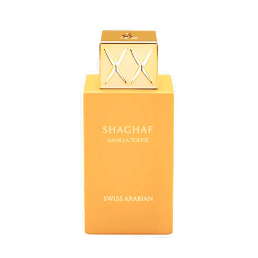 Swiss Arabian Shaghaf Vanilla Toffee - Arabian Perfume for Men and Women - Unisex Eau de Parfum - Dubai Long Lasting Perfume - Travel Size - 2.5 oz