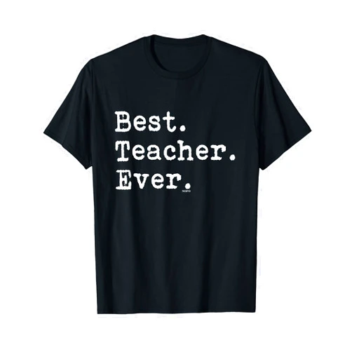 NOFO Clothing Co Best Teacher Ever, Best. Teacher. Ever. T-Shirt T-Shirt for Men Women