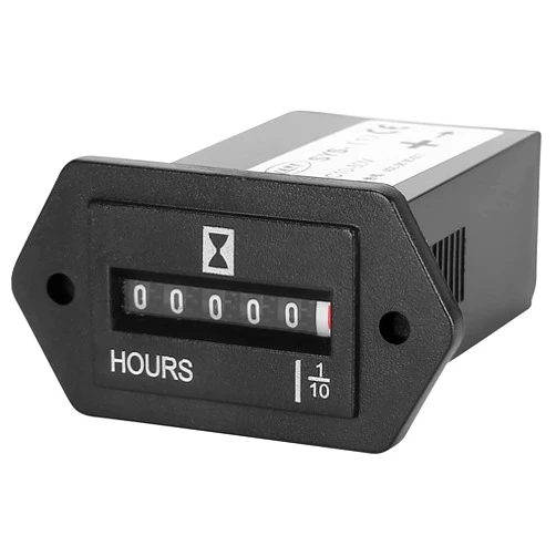 Kosiwun Mechanical Engine Hour Meter AC 110V 120V 220V 230V for Air Compressor Golf Cart Club House Generator ATV Chainsaw Tiller Chipper