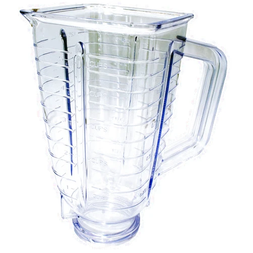 Blendin 5 Cup, Square Top Plastic Blender Jar. Compatible with Oster Blenders