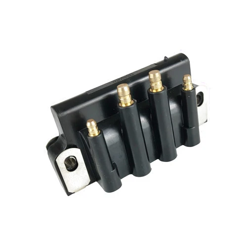 SLSRPMT Dual Plug Wire Ignition Coil 583740 583298 for most Evinrude Johnson OMC Outboard 2.5 3 4 5 6 8 9.9 10 15 28 30 40 45 48 50 55 75 90 100 105 115 135 150 175 200 225 HP Replace Sierra 18-5170