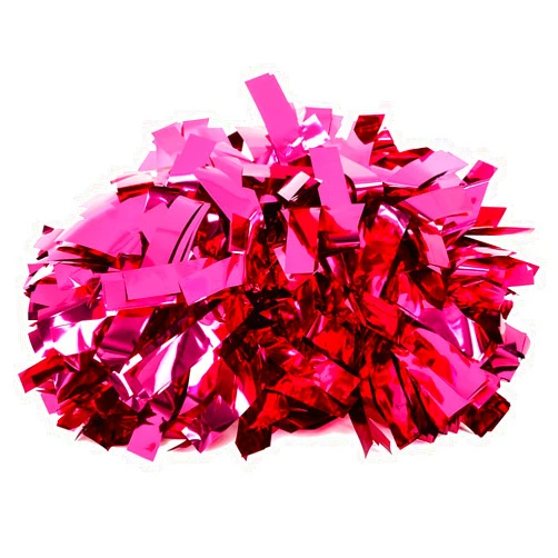 Just For Kix 6 Inch Solid Metallic Pom