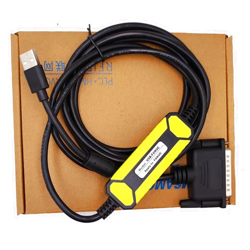 BATTEMALL USB-FANUC RS232 Data Transfer USB Convert DB25 Pin Download Cable for CNC Fanuc