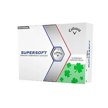 Callaway Golf Supersoft Golf Balls (2023 Version, Shamrock)