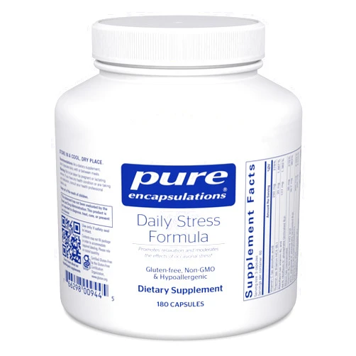Pure Encapsulations Daily Stress Formula | Promotes Relaxation and Moderates The Effects of Occasional Stress*| 180 Capsules