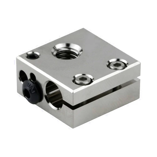 DORUNDEA Upgrade High Temperature Nickel Plated Copper Heater Block Compatible with Swiss CR10S PRO CR10 All Metal Hotend Ender 3 V2 Pro Ender5 Plus Parts 3D Printer