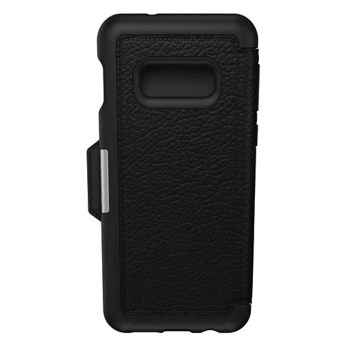OtterBox Strada Series Case for Galaxy S10e - Retail Packaging - Shadow (Black/Pewter)