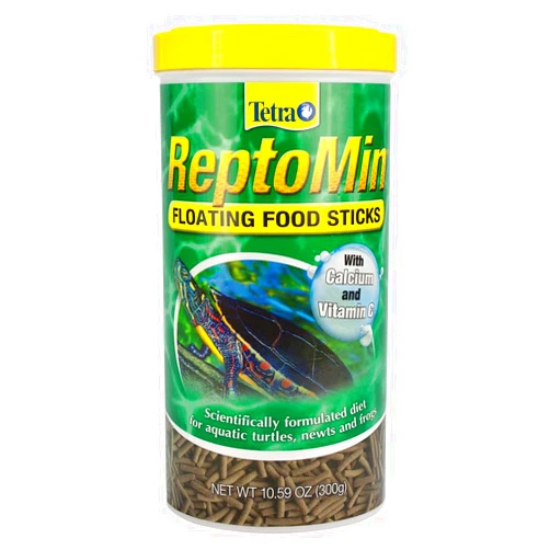 Tetra ReptoMin Floating Food Sticks, Food for Aquatic Turtles, Newts and Frogs, 10.59 oz (Pack of 1)