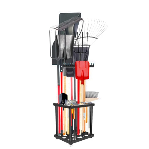Gamtrik Garden Tool Organizer Heavy Duty, Garage Organizers and Storage Hold Tools, Garage Tool Organizer Wall Mount, Yard Tool Organizer for Garage Long Handle Tools, Garden Tools, Shovels, Brooms