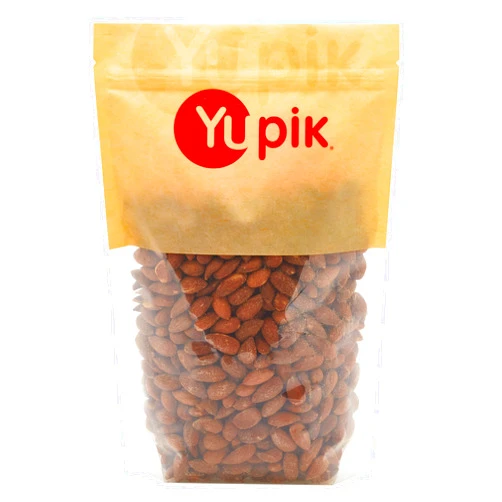 Yupik Roasted Salted Almonds, 2.2 lb (35.2 oz), Gluten-Free, Kosher, Crunchy Savory Snacks, Roasted Almonds with Sea Salt, Protein Nuts