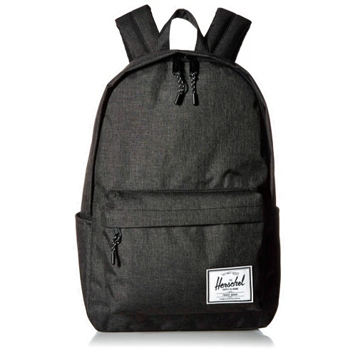 Herschel Classic Backpack, Black Crosshatch, XL 30.0L