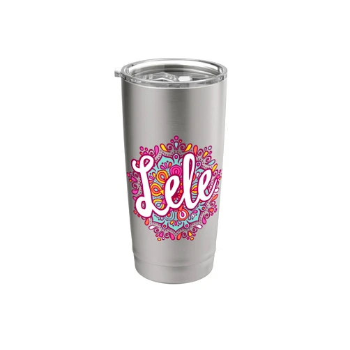 Mandala Lele Grandma for Mother's Day Mandala Lele Women Grandma Christmas Birthday Mothers Day Stainless Steel Insulated Tumbler