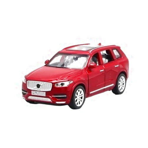 GeRRiT Diecast Model Openable Doors 1:32 for Volvo XC90 Decoration(Red)