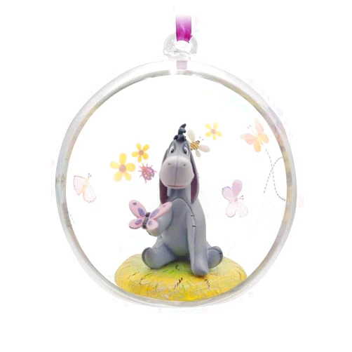 Disney Eeyore Glass Globe Sketchbook Ornament – Winnie The Pooh