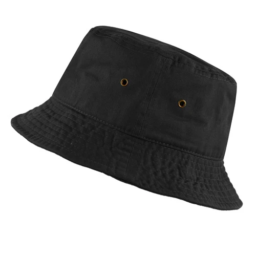 The Hat Depot Bucket Hat - Unisex 100% Cotton & Denim UPF 50 Packable Summer Travel Beach Sun Hat