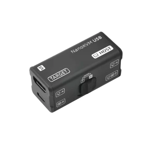 APBVIHL Sipeed NanoKVM-USB KVM Switch with USB 3.0 Capture Card, HDMI Loop Out, Virtual Keyboard and Mouse, Web Control, Operation & Maintenance Tool (Black 1080P60 Acquisition + 4K30 Loop-Out)