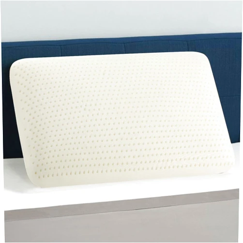 Artka Talalay 100% Natural Premium Latex Pillow, Bed Pillow Helps Relieve Pressure, Sleeping Pillow No Memory Foam Chemicals, Best Gift with Removable Cotton Cover (Queen)