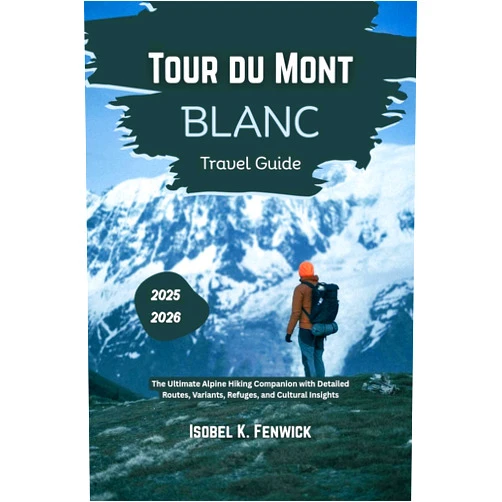 By Isobel K. Fenwick (Author) Format: Kindle Edition Tour du Mont Blanc Travel Guide 2025 - 2026: The Ultimate Alpine Hiking Companion with Detailed Routes, Variants, Refuges, and Cultural Insights (Journeys of Desire and Discovery Book 3)