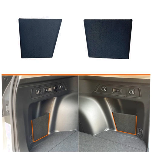TulinTulin Subaru Forester Trunk Organizer, Trunk Storage Fiberboard Panel, 2pcs (Driver's side+Passenger's side, Multi-color)