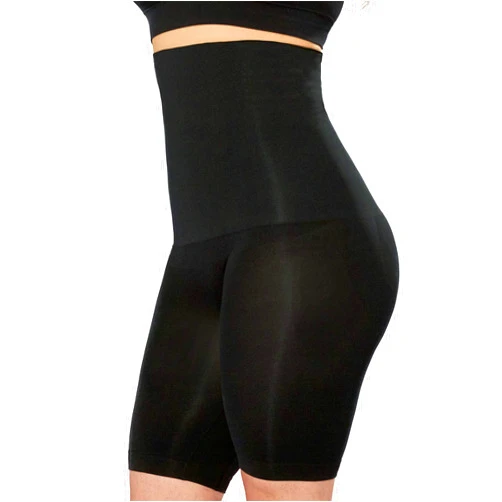 SHAPERMINT High Waisted Body Shaper Shorts Shapewear for Women Tummy Control Thigh Slimming Technology