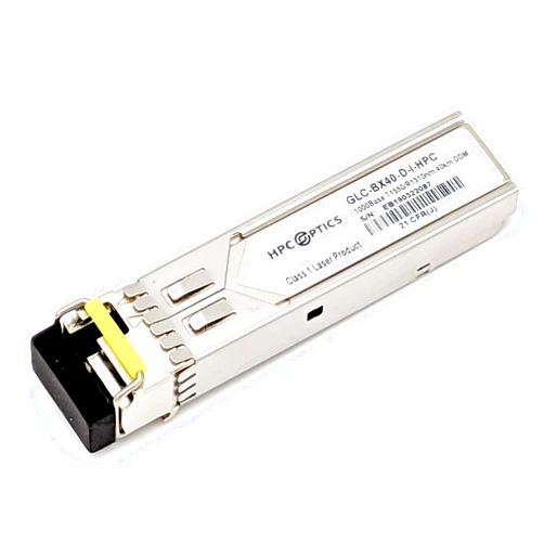 HPC Optics Compatible with Cisco GLC-BX40-D-I Bi-Directional SFP Transceiver | 1000BASE-BX-D BIDI 40km Industrial Temp GLC-BX40-D-I-HPC