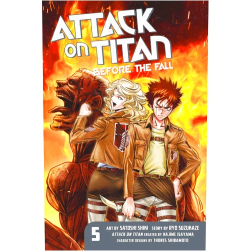 Ryo Suzukaze,Hajime Isayama,Satoshi Shiki Attack on Titan: Before the Fall 5
