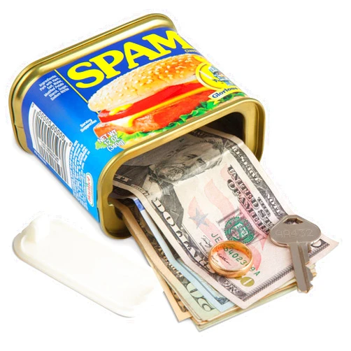 BigMouth Inc BigMouth Spam Diversion Can Safe, Hidden Stash Container for Valuables, Realistic Weighted Secret Compartment
