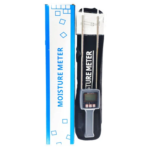 HFBTE Straw Moisture Tester Hay Moisture Meter Measuring Range 0~80% Resolusion 0.1 Accuracy ± 0.5% n for Alfalfa Pasture Knots Straw Leymus Chinensis Orchard Grass Pennisetum Hydridum And Other Hays