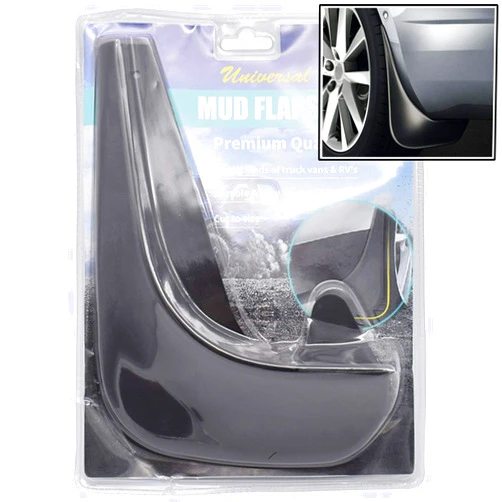 XUKEY 2pcs Set Universal Car Retail Mud Flaps Splash Guards Mudguards Mudflaps Dirty Traps Fender Flares Front or Rear