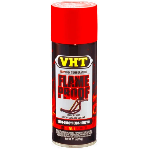 VHT Flameproof Coating Very High Heat Flat Red