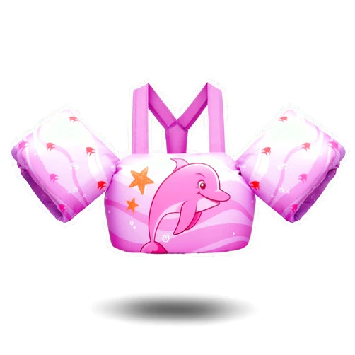 Zeraty Kids Swim Vest for Toddler Floaties Children Swim Arm Band with Shoulder Harness Arm Wings,Swimming Aids Jacket for 20-50 lbs/2-6 Years Old Boys/Girls