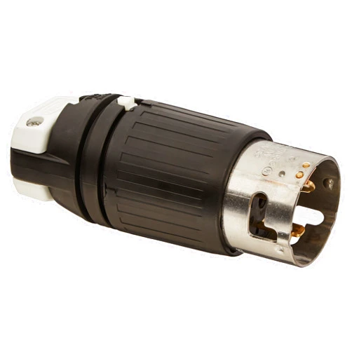 Hubbell CS8165C Locking Plug, 50 amp, 480V, 3 Pole and 4 Wire