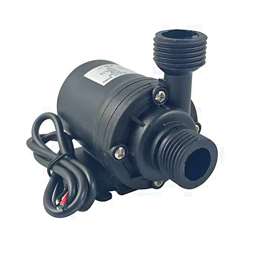 SENSTREE ZAOJIAO DC 24V Brushless Water Pump 1/2'' Male Thread Centrifugal Submersible Pump 800L/H 210GPH 4M/13ft for Fountain Solar Panel Pond Aquarium Water Circulation System