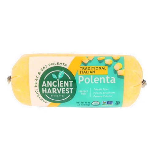 Food Merchants Organic Polenta, Tradtional, 18-Ounce Sleeve (Pack of 12) ( Value Bulk Multi-pack)
