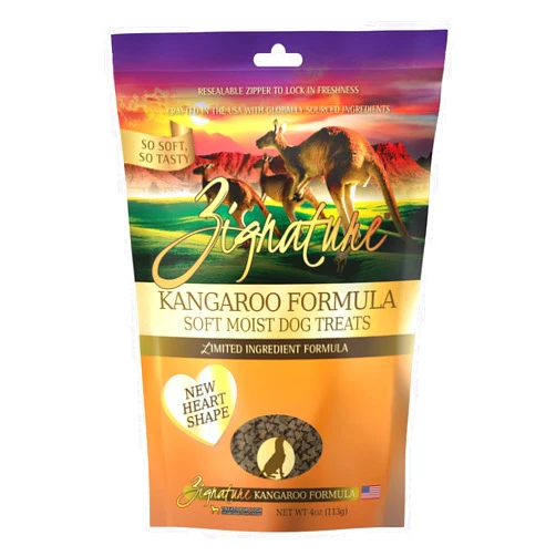 Zignature Kangaroo Soft Moist Treats for Dogs