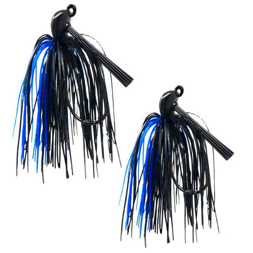 Reaction Tackle Tungsten Flipping Jig for Bass Fishing – Weedless Design with 97% Pure Tungsten Fishing Jig Head Fishing Lures - Flipping Jigs Also for Pike, Walleye and Muskie and More (2-Pack)