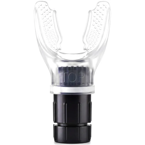 Expand-A-Lung | Breathing Exercise Fitness Trainer | Inspiratory Muscle Strength Tool | Breathe Easier with Stronger Lungs | Dual-Way Inhale-Exhale Adjustable Resistance Settings