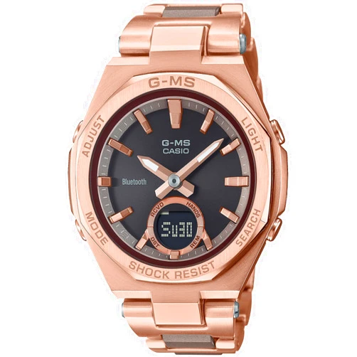 Baby-G Casio Baby-G MSG-B100CG-5AJF [G-MS Bluetooth one Way Solar 10 ATM Water Resistant Composite Belt] Watch Oct 2021 Shipped from Japan