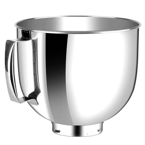 Kitwanda Stainless Steel Bowl Compatible with Kitchenaid Mixer 4.5/5QT，5 Quart Stainless Bowl for Kitchen Aid Mixing