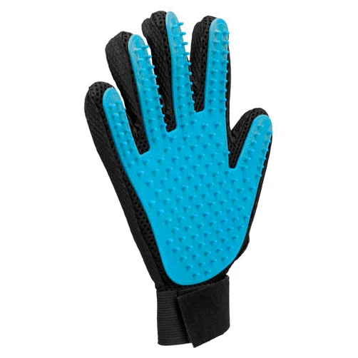 TRIXIE Pet Grooming Glove for Dogs and Cats, Cleans and Gently Softens Coat