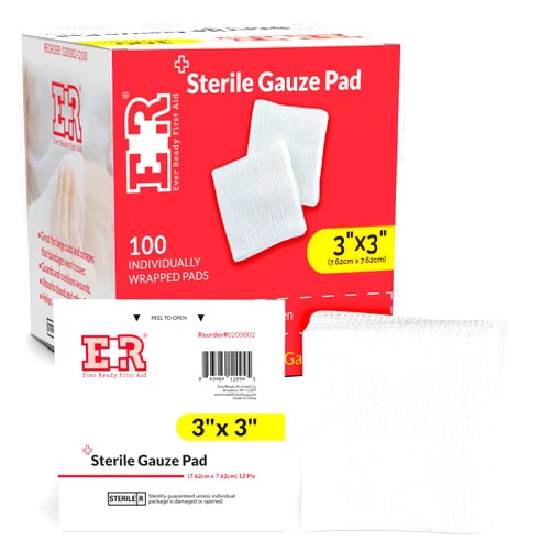 Ever Ready First Aid Sterile Gauze Pads 3