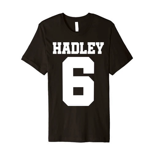 Hadley American Highschool College Letters Gift Hadley Girl Women Personalized Popular Birth First Name Premium T-Shirt