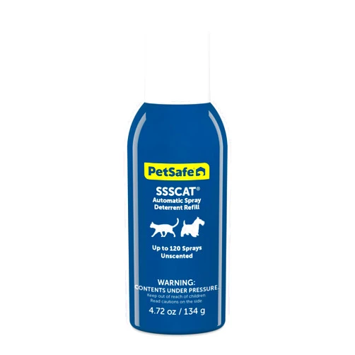 PetSafe SSSCAT Refill Can SSSCAT Automatic Spray Pet Deterrent - Compatible with All Models of SSSCAT Automatic Spray Deterrent