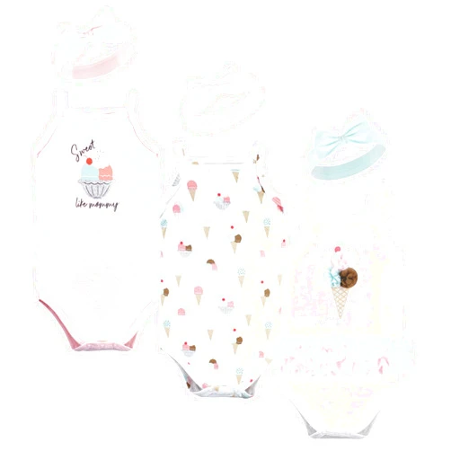 Little Treasure baby-girls Sleeveless Bodysuit and Headband Set