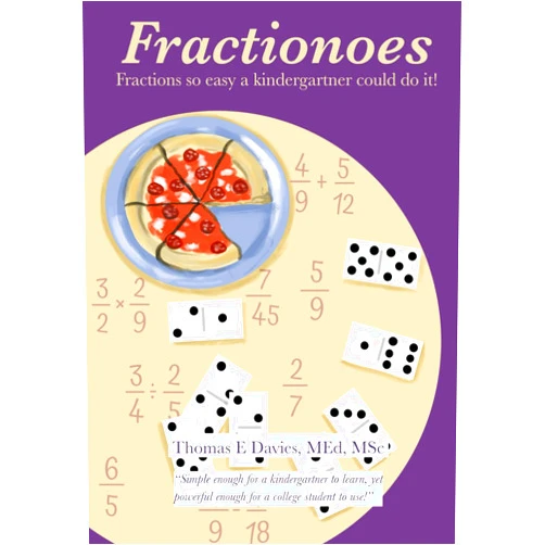 Thomas E Davies,Eleonora D'Amico Fractionoes: Master Fractions with Dominoes (and a little pizza)