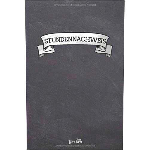 Sophie Martenstein Stundennachweis: Buch zur Erfassung der Arbeitszeit (German Edition)