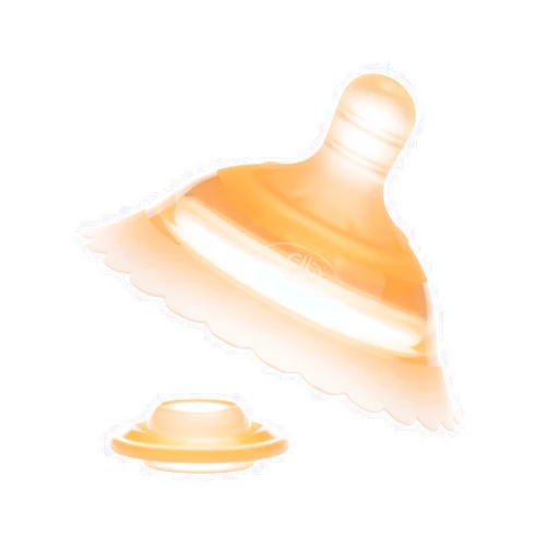 SANFE ELEPHANT Nipple Shields for Nursing Newborn,Double Layer Breast Shield,for Latch Difficulties or Flat or Inverted Nipples